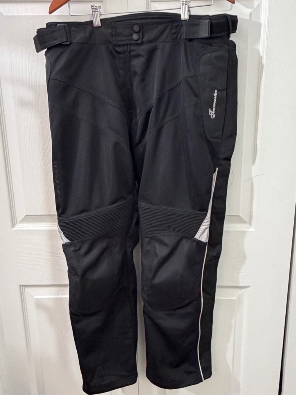 Tour Master Venture 2.0 Women’s Motorcycle Riding Pants Black Size L Armored